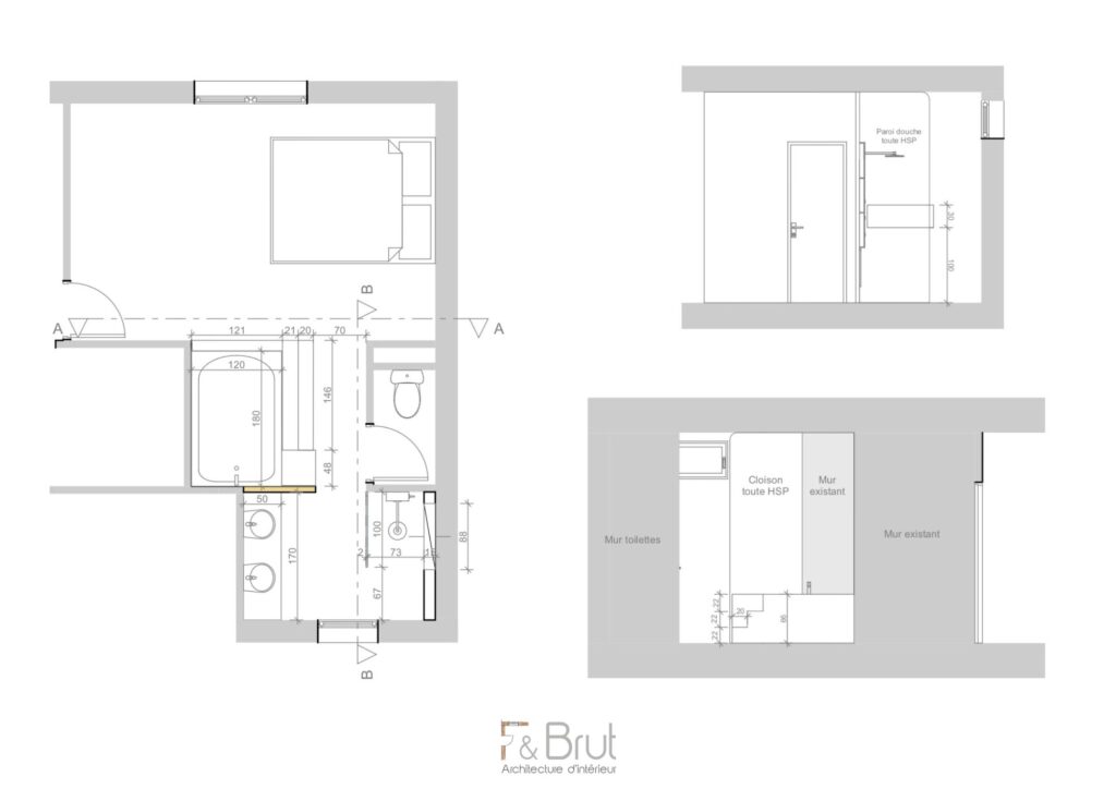 Design d’une salle de bain sur mesure à Bordeaux