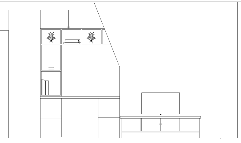 Bibliothèque sur mesure