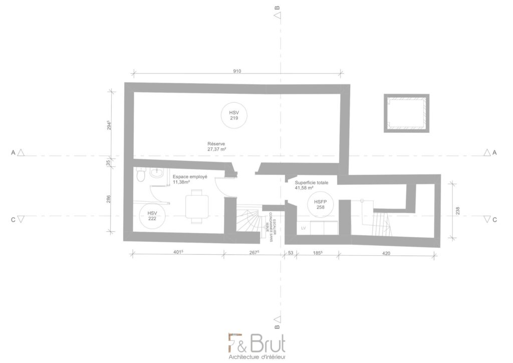Design d’un concept store de spiritueux à Marseille