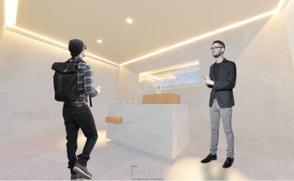 Design d’un concept store de spiritueux à Marseille